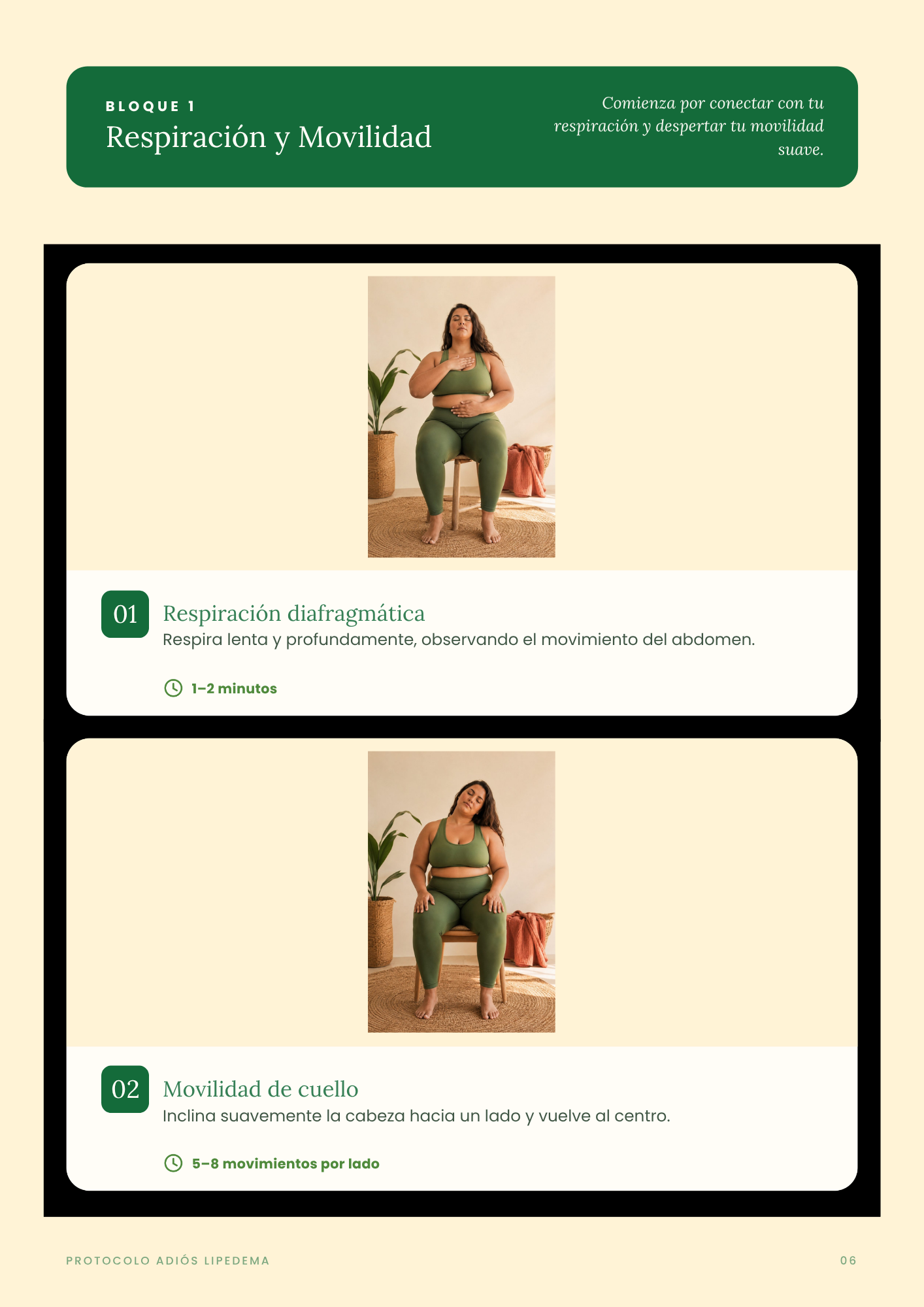 Página 6 de ejercicios de la guía digital