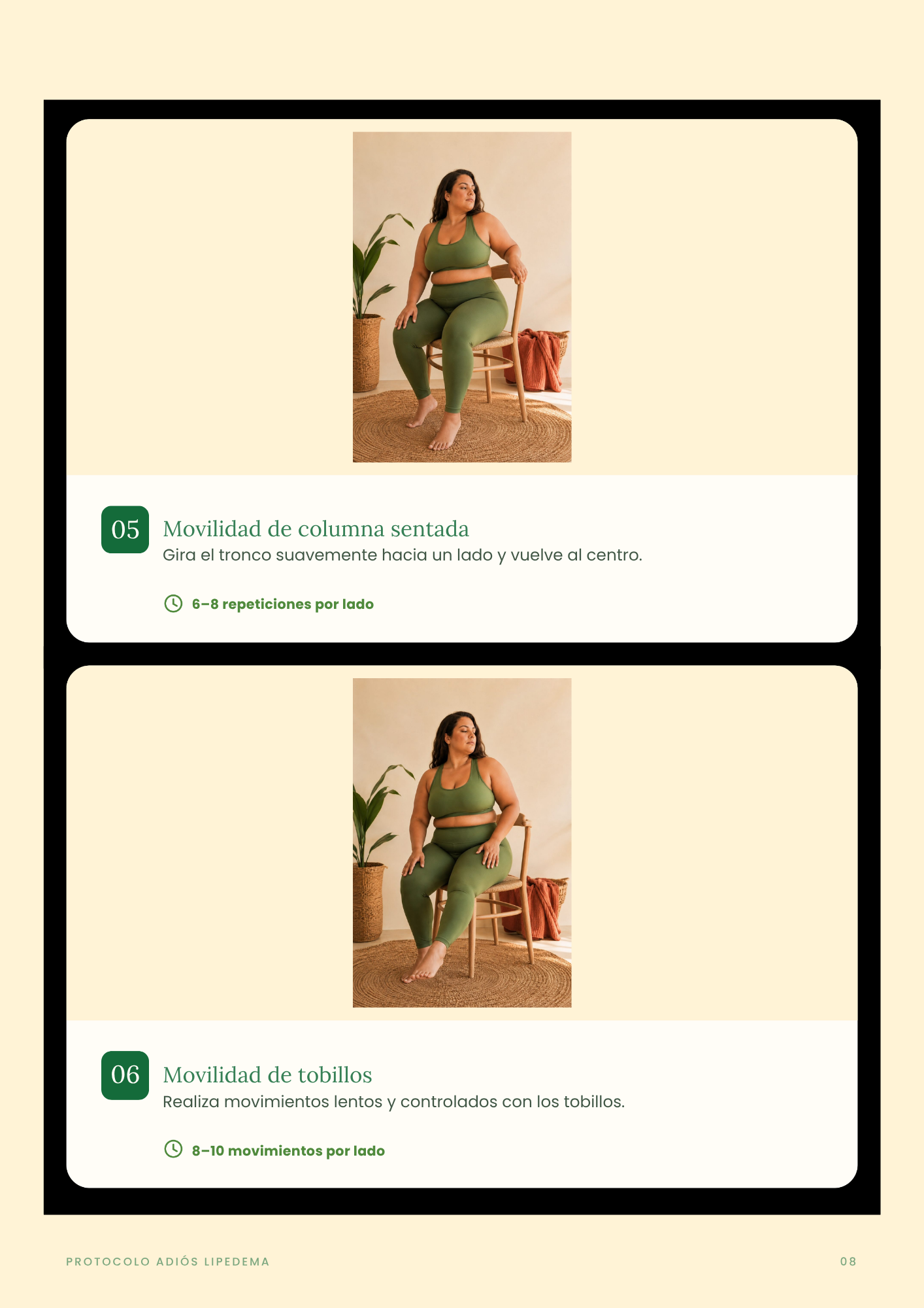 Página 8 de ejercicios de la guía digital